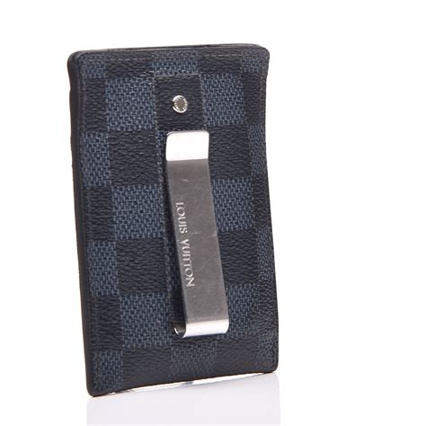 lv card mens holder|louis vuitton men's money clip.